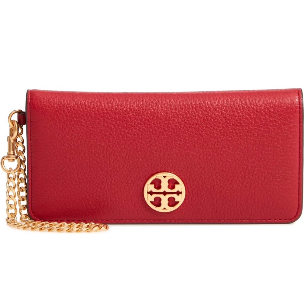 🌹SOLD Tory Burch Chelsea Leather Wristlet  SOLD🌹